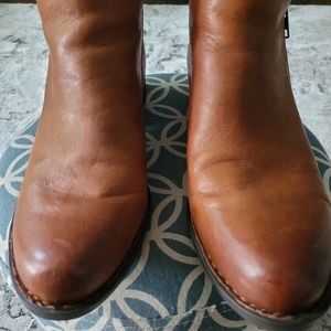 Born Leather Ankle Boots